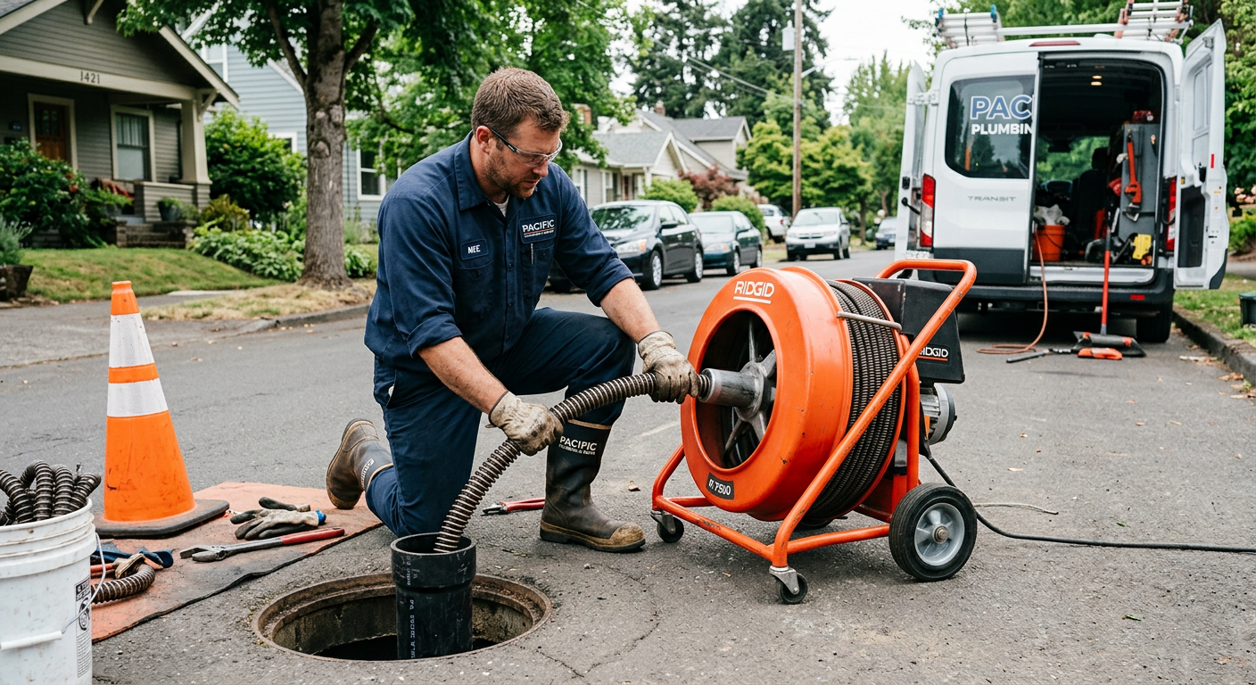 Dégorgement de canalisation principale enterrée à Saint-Germain-en-Laye 78